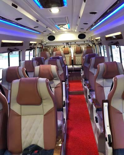 Premium 20 seater rental services